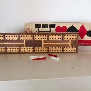 Inlaid Wood Crib Board